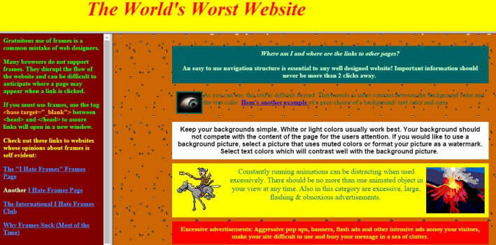 Ugly Website,