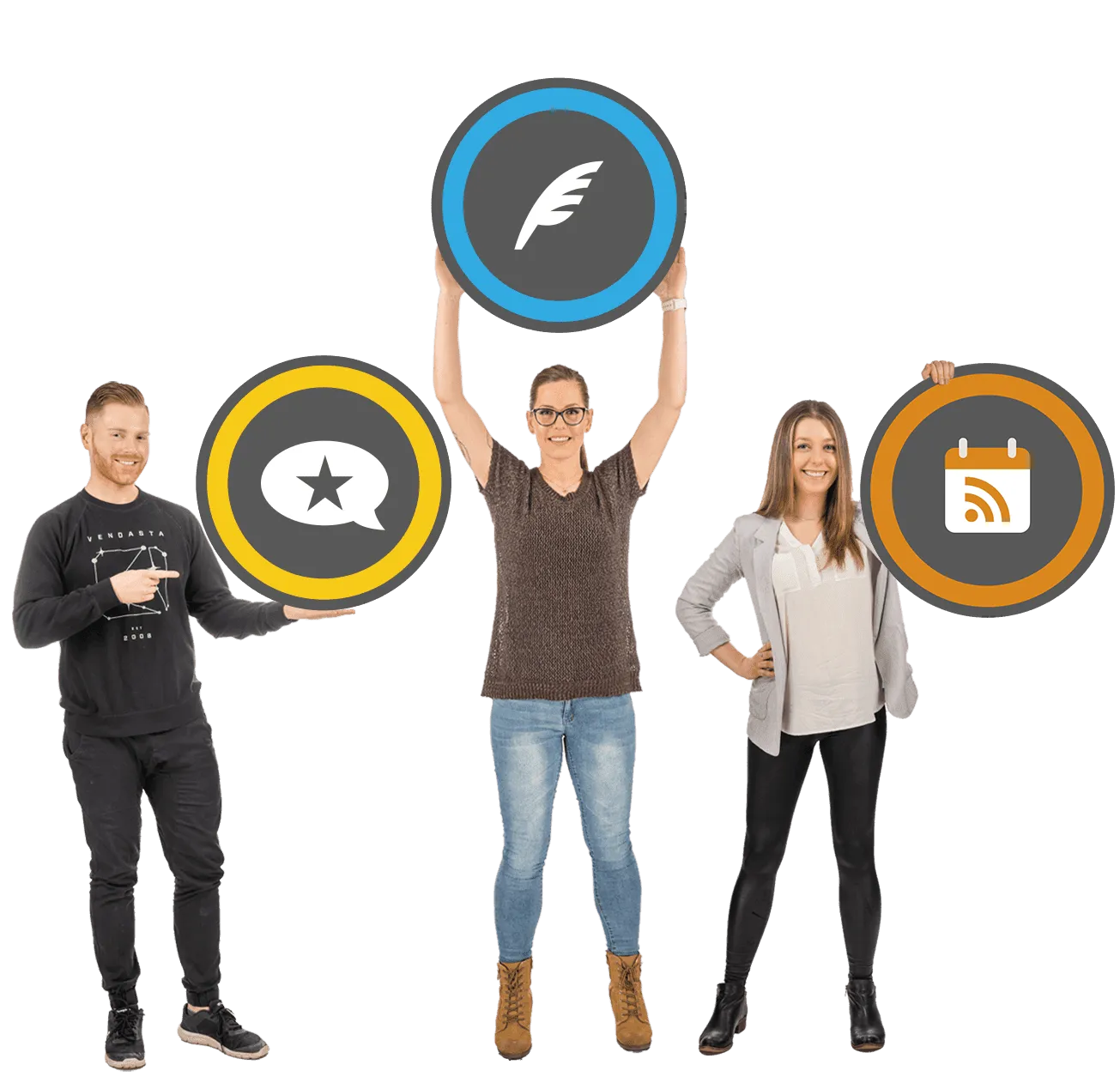 Marketing Services people with icons2 1