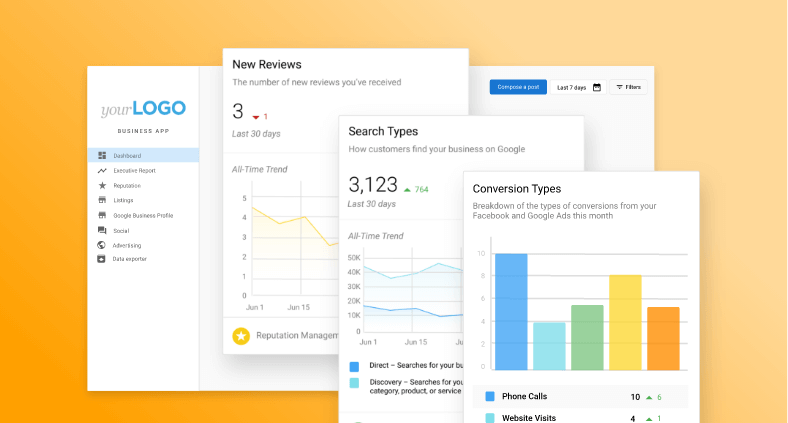 Stand out with your own SaaS app image