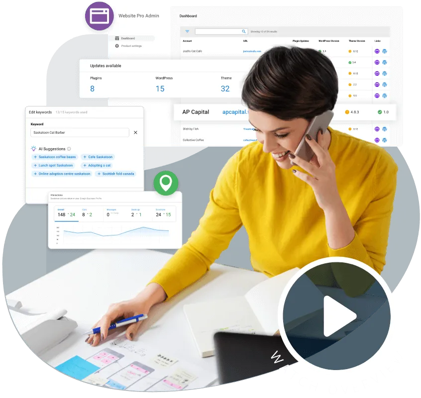 Web Agency hero image